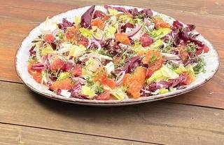 Wintersalat mit Blutorangen