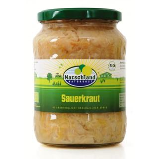 Sauerkraut im Glas